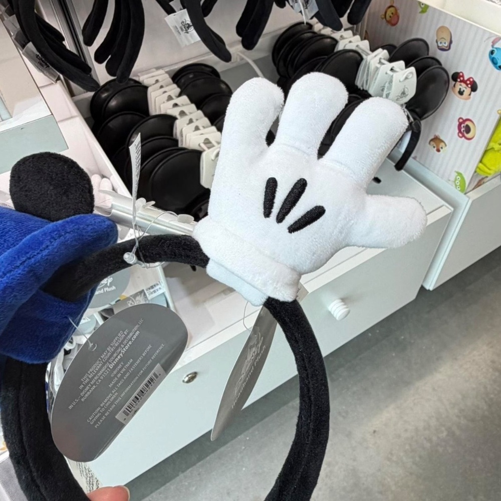 NEW Disney Build Your Own Headband Plush Sorcerer Hat Mickey Glove - Picture 3 of 3